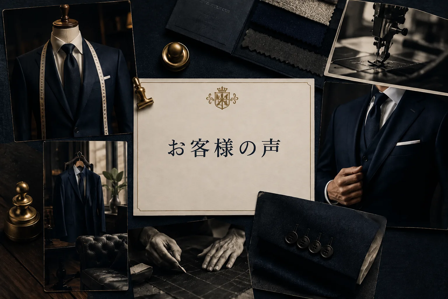 お客様の声 — FIEROの仕立て