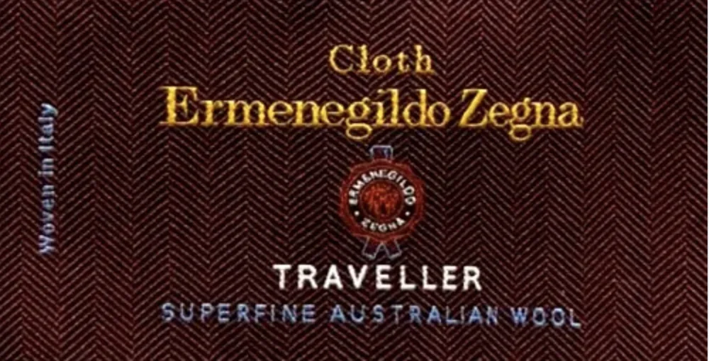 Zegna ELECTA 生地見本帳