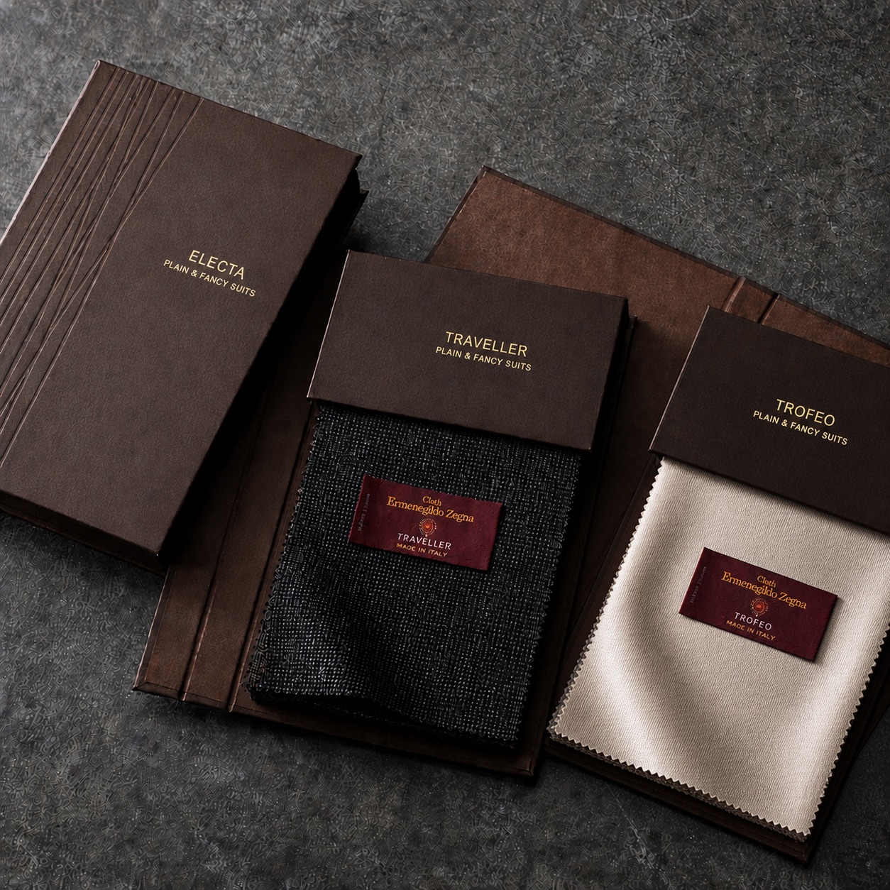 Ermenegildo Zegna 生地サンプル